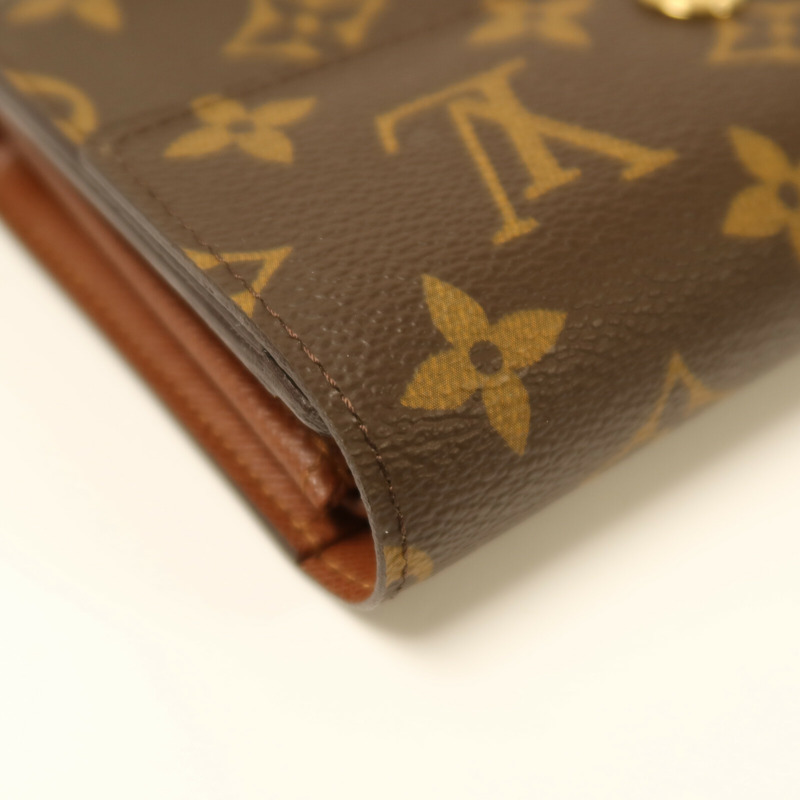 LOUIS VUITTON Monogram Portefeuille Alexandra Wallet金扣錢包-12