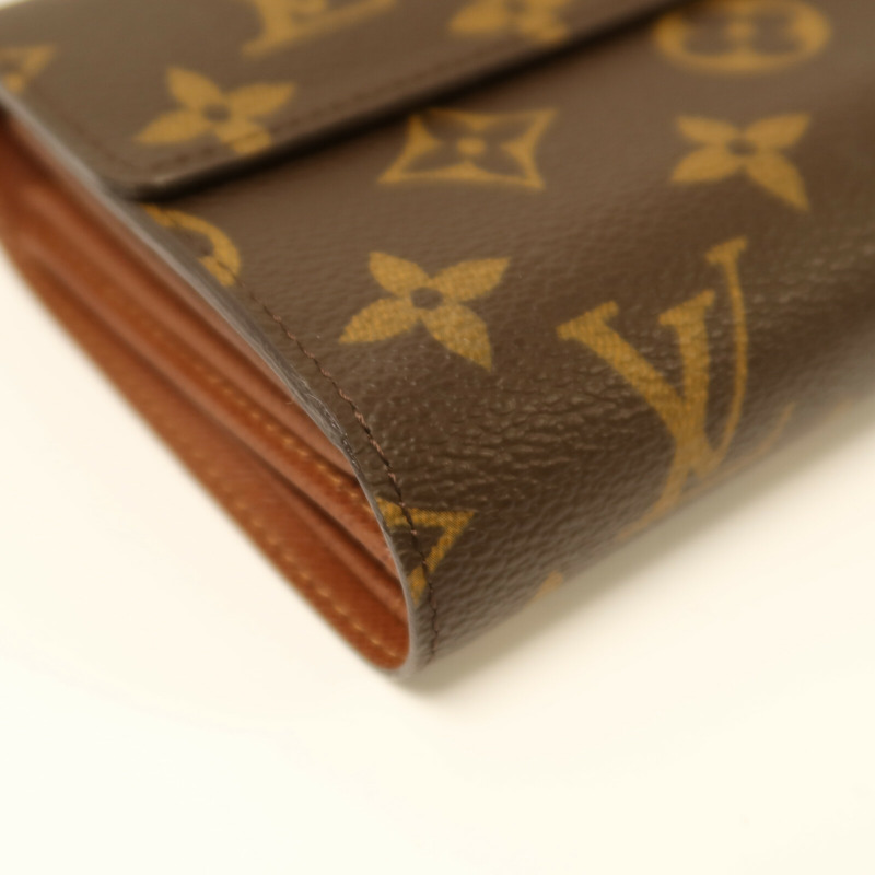 LOUIS VUITTON Monogram Portefeuille Alexandra Wallet金扣錢包-14