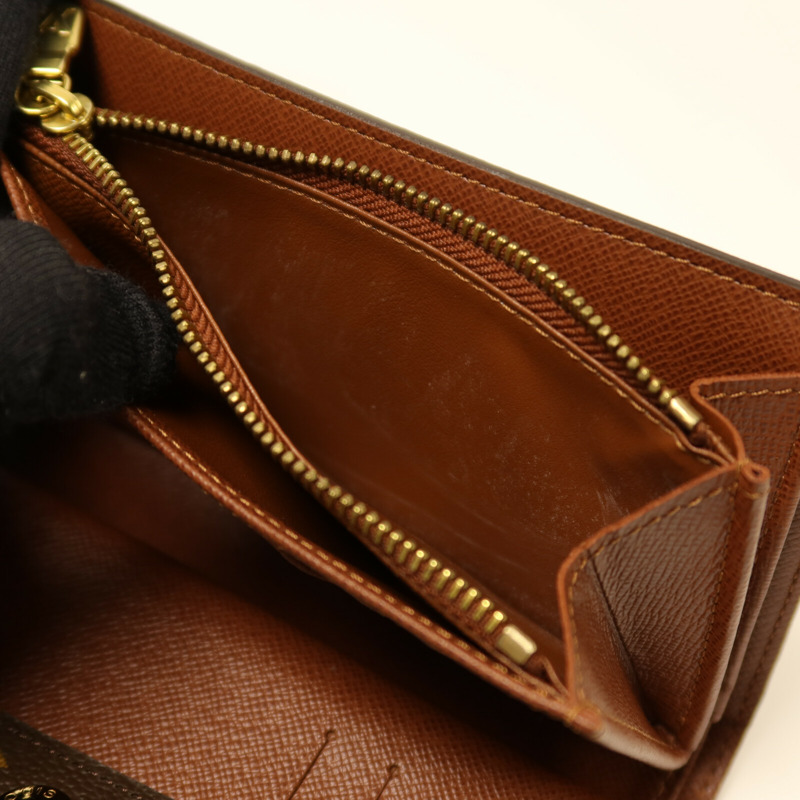 LOUIS VUITTON Monogram Portefeuille Alexandra Wallet金扣錢包-15