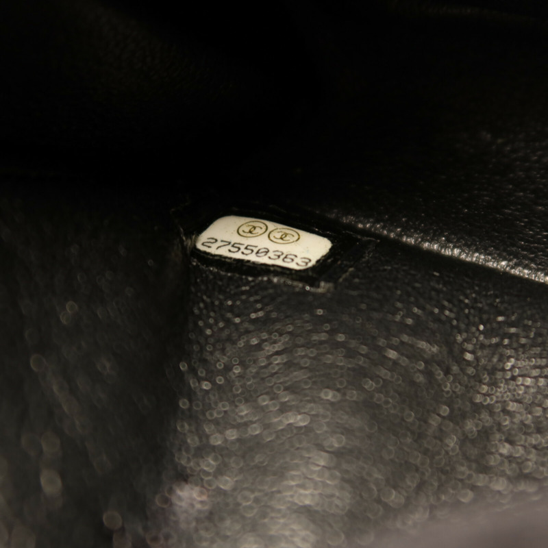 CHANEL 牛皮皮革Shoulder Bag金扣鏈帶肩背袋-6