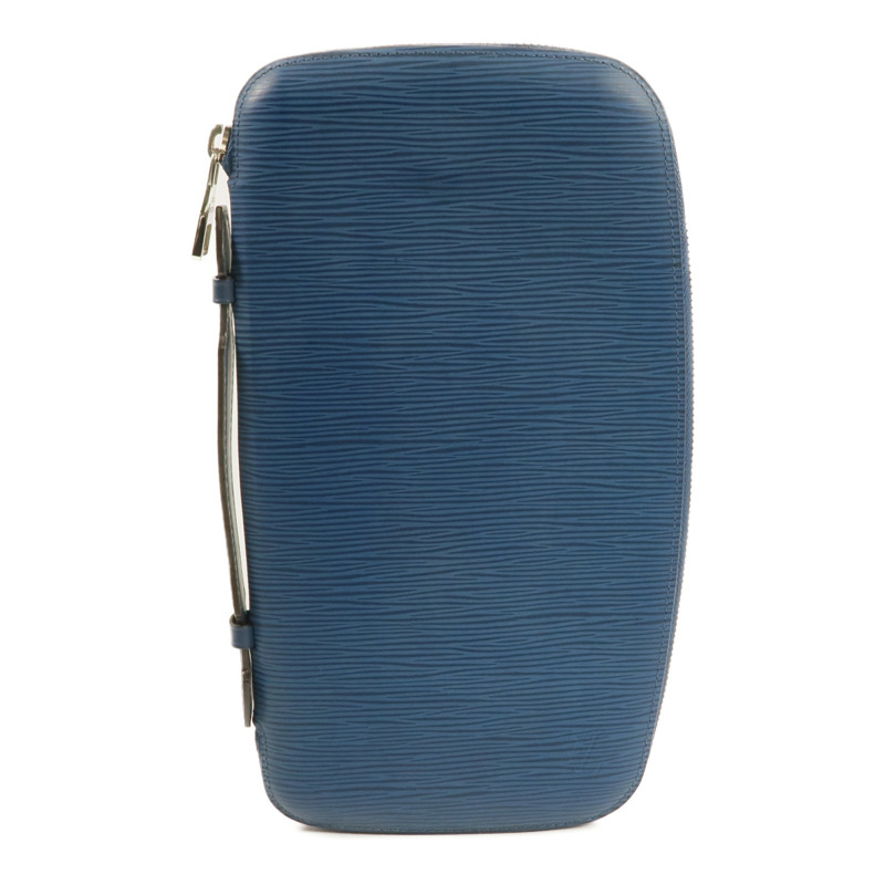 LOUIS VUITTON Epi Organizer Atoll Clutch銀扣手拿包-0
