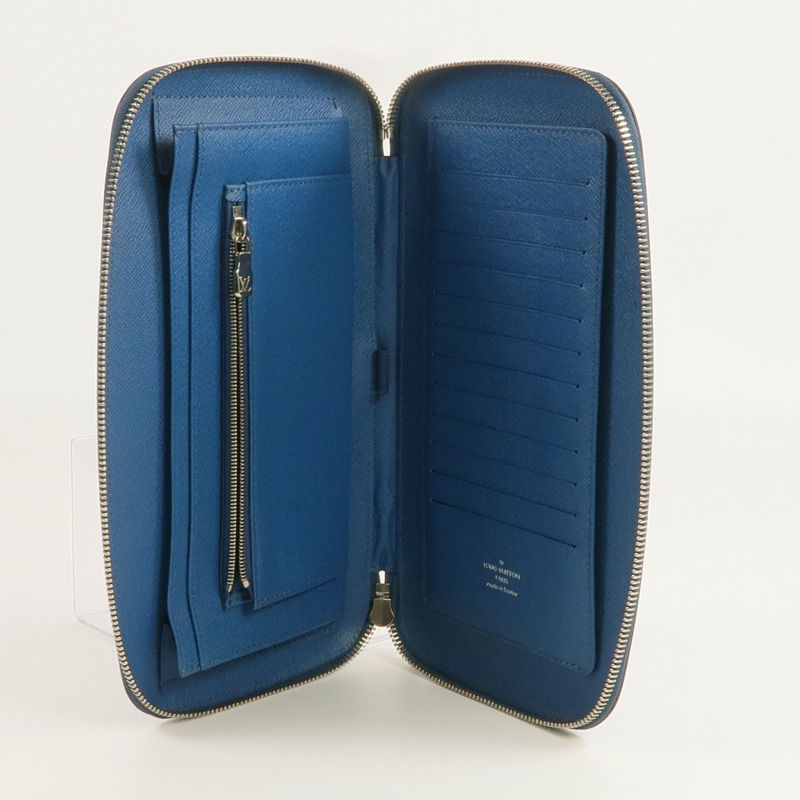 LOUIS VUITTON Epi Organizer Atoll Clutch銀扣手拿包-4