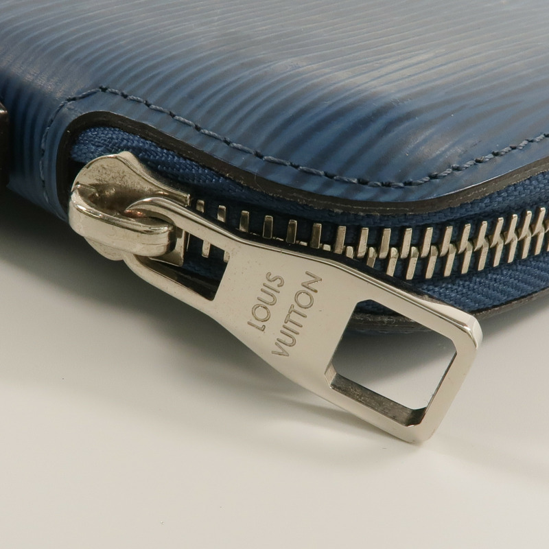 LOUIS VUITTON Epi Organizer Atoll Clutch銀扣手拿包-12