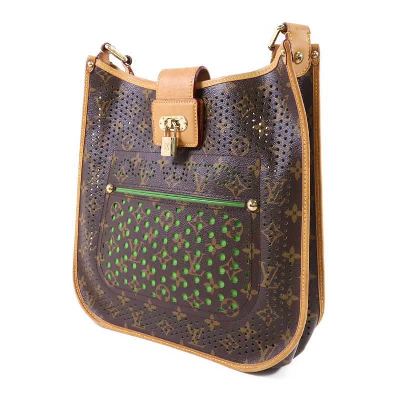 LOUIS VUITTON Monogram Perfo Musette金扣肩背袋-2