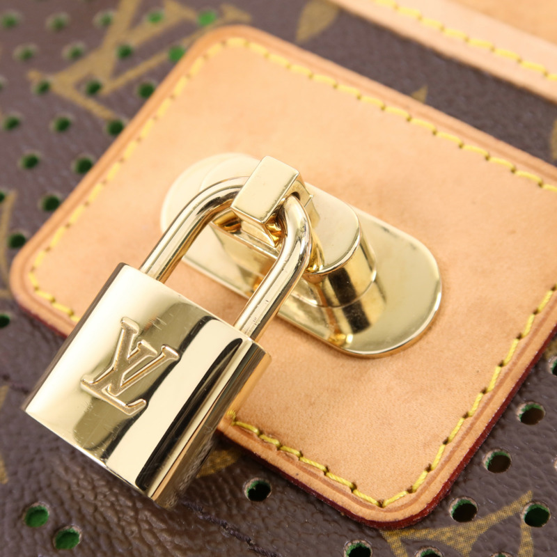 LOUIS VUITTON Monogram Perfo Musette金扣肩背袋-8