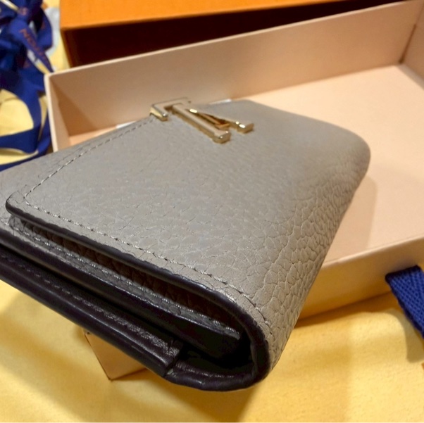 LV Capucines 短夾 奶茶色 三摺 LOUIS VUITTON M62159-8
