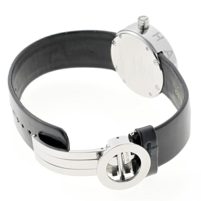 香奈兒 La Ronde H0579 黑色石英錶 A-159526-7