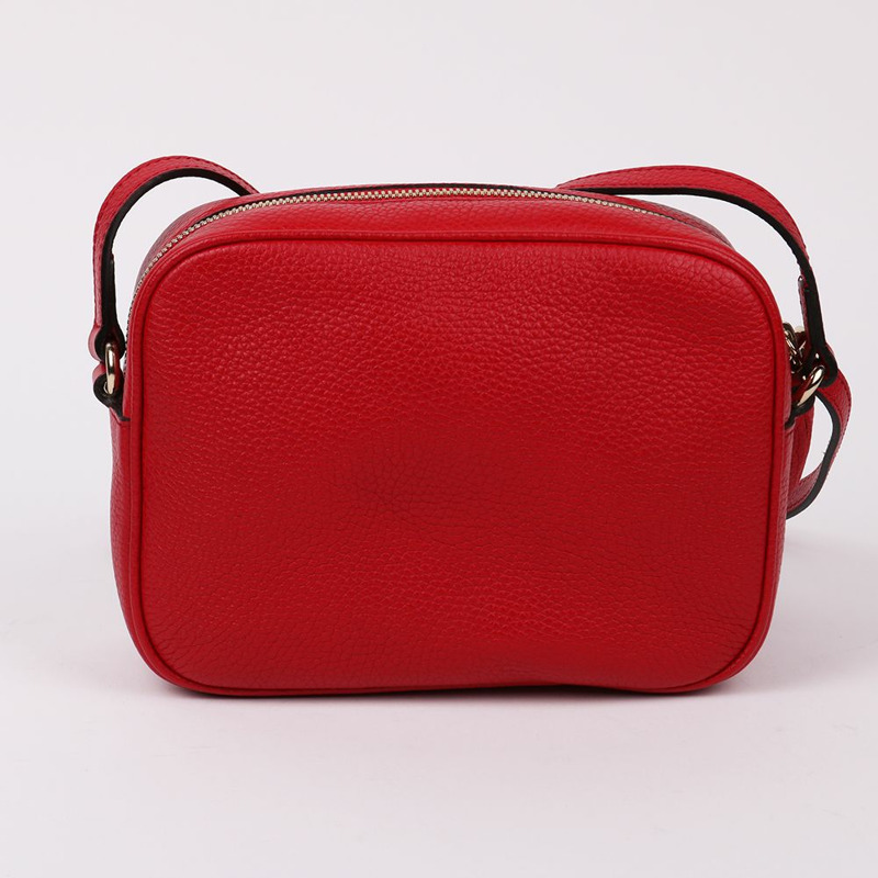 【包稅】GUCCI 紅色 GG Soho 迷你迪斯科包-4