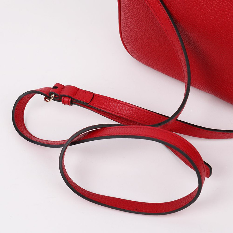 【包稅】GUCCI 紅色 GG Soho 迷你迪斯科包-6