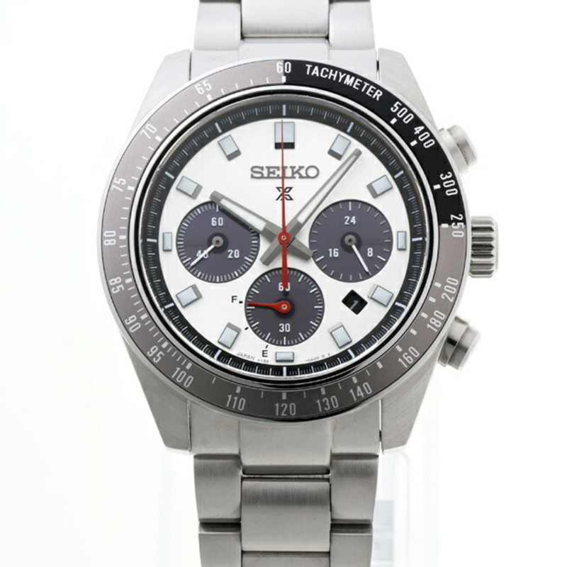 精工 Prospex Speed Timer SBDL095 V192-0AH0 銀色石英太陽能手錶 A-159532-2