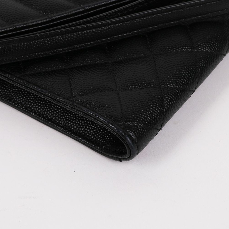 【包稅】SAINT LAURENT YSL金色小手拿包-7