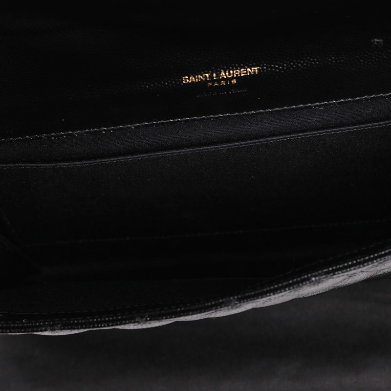 【包稅】SAINT LAURENT YSL金色小手拿包-10