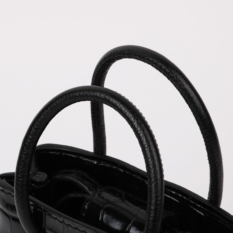 【包稅】BALENCIAGA 黑色迷你手機斜背包-5