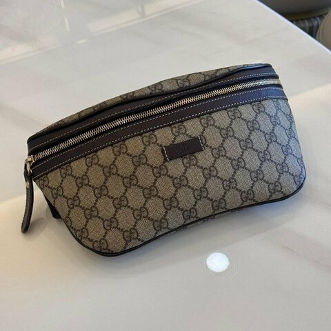 *SHIHNA名牌精品* Gucci GG Supreme 帆布腰包