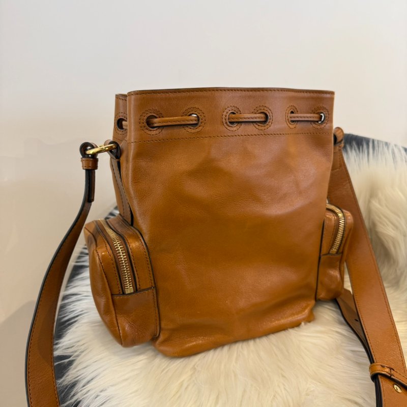 Chloe 咖啡水桶包-1