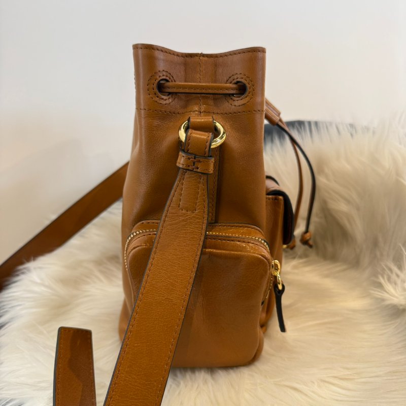 Chloe 咖啡水桶包-3