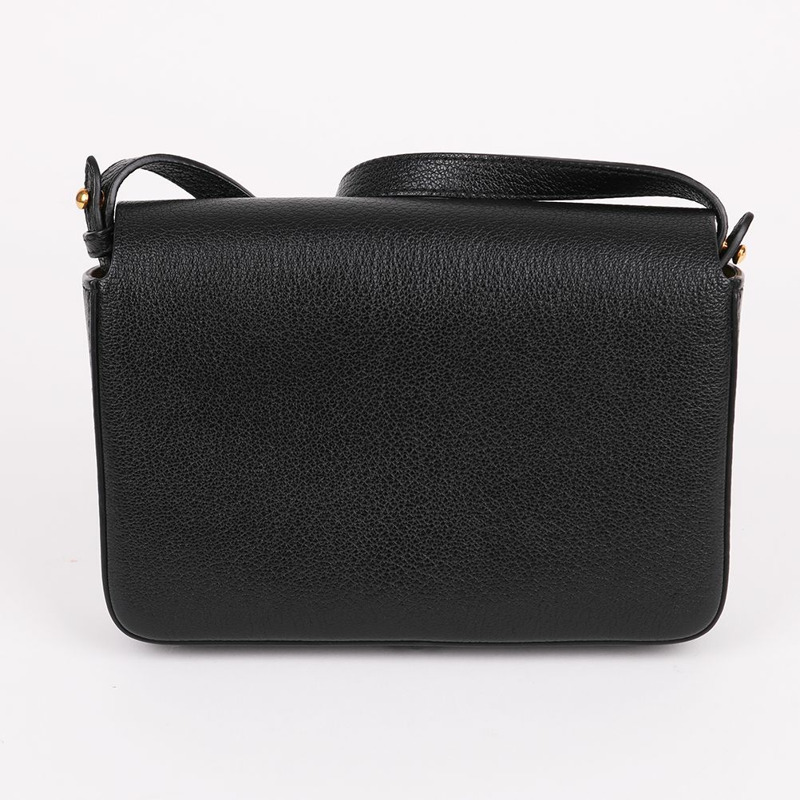 【包稅】BURBERRY 馬術黑色迷你斜背包-4