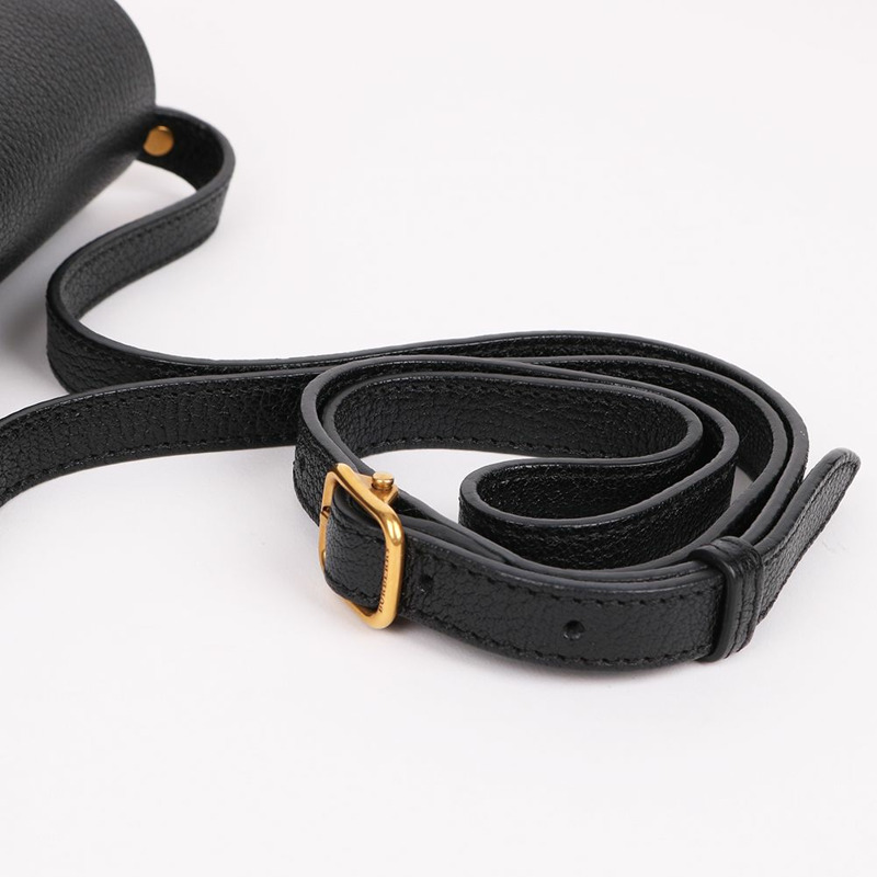 【包稅】BURBERRY 馬術黑色迷你斜背包-6