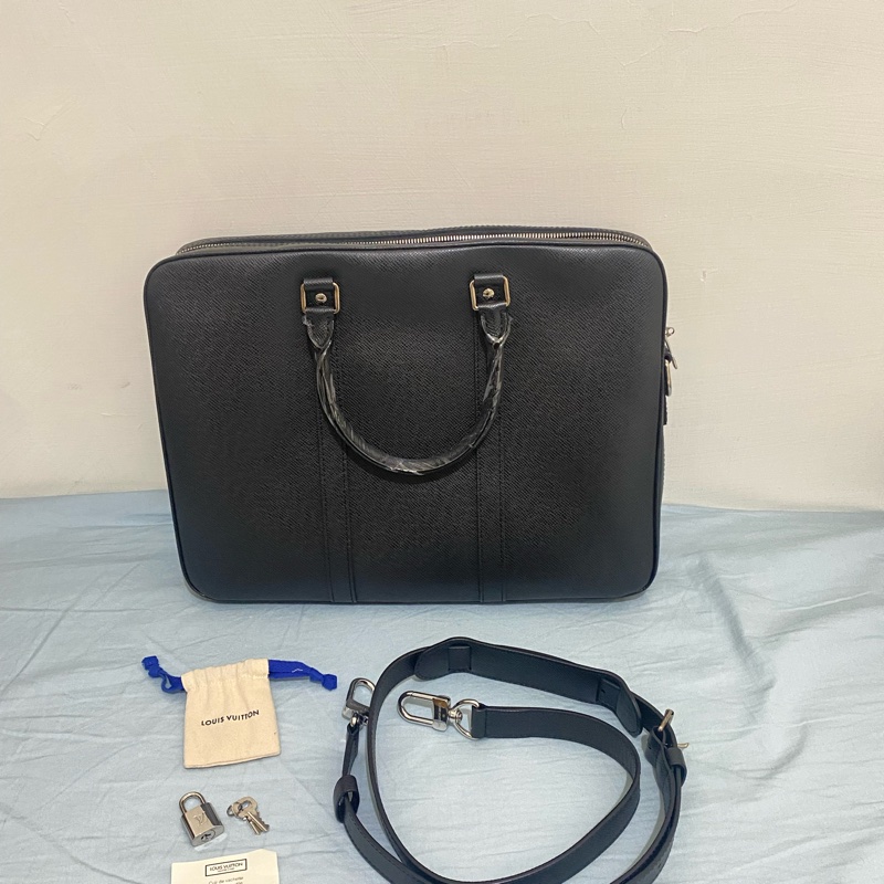 Louis Vuitton-Porte-documents Voyage PM 公事包 黑色 全新-2