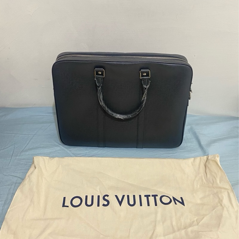 Louis Vuitton-Porte-documents Voyage PM 公事包 黑色 全新-9