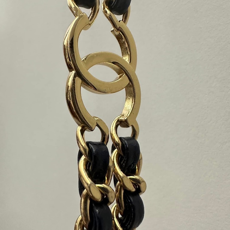 95成新 香奈兒深藍色 20*15*6公分-12