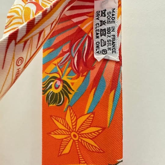 9成新hermes twilly 三-4