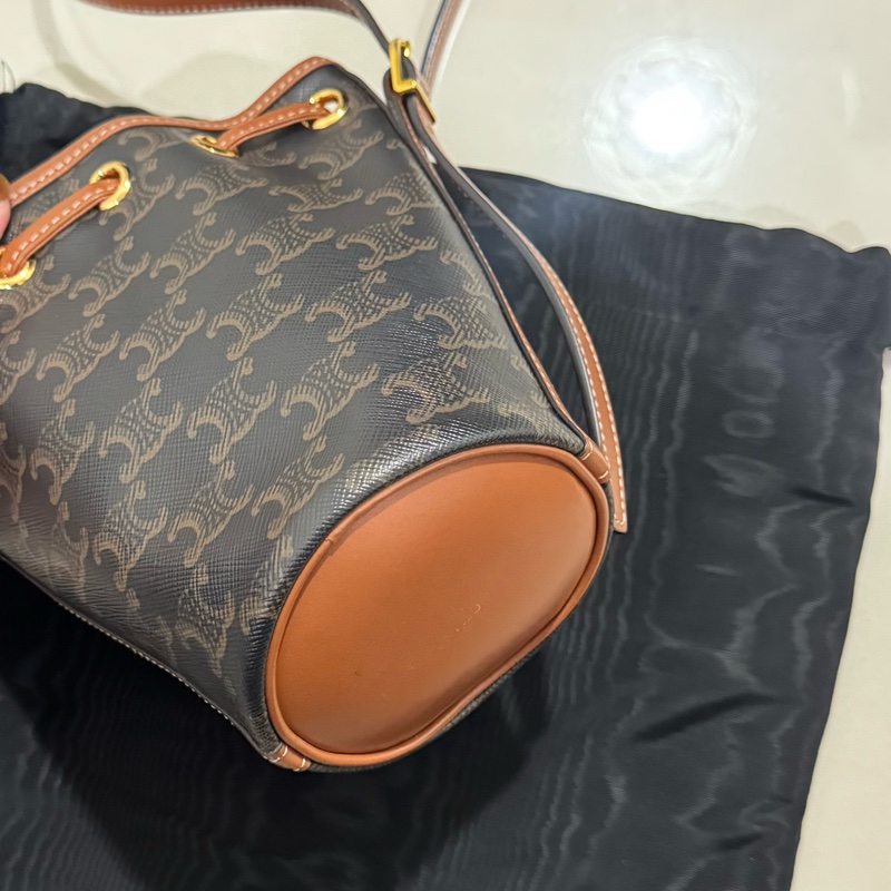 Celine 老花經典mini水桶包-2