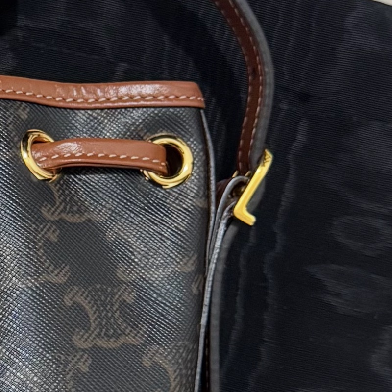 Celine 老花經典mini水桶包-14