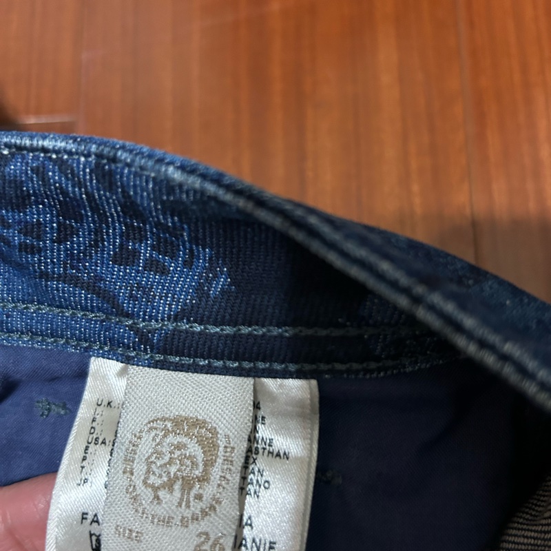 DIESEL 印刷刷洗牛仔褲,商品很新,少穿隨便賣-7