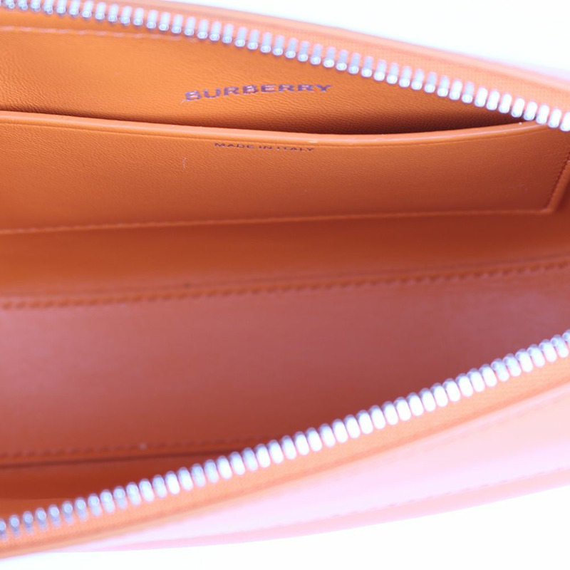 【包稅】BURBERRY 橙色皮革 Olympia 迷你鏈條包-11