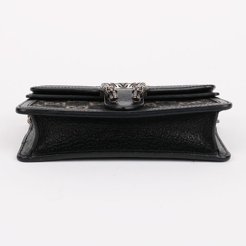 【包稅】GUCCI 黑色狄俄尼索斯鏈條超迷你包 476432-8