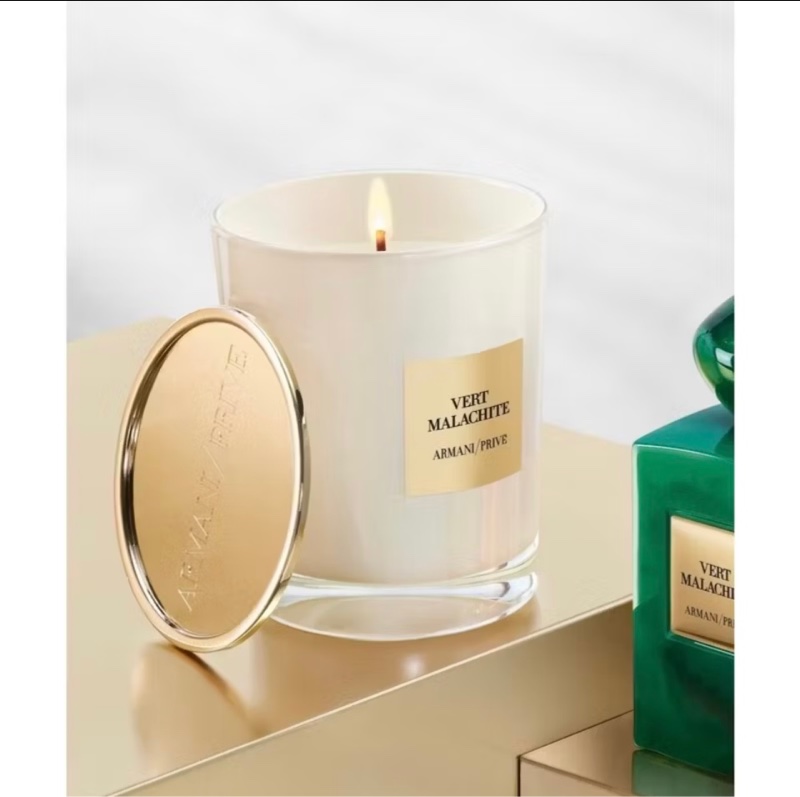 亞曼尼Armani/Privé居家香氛蠟燭-夜綠孔雀石-3