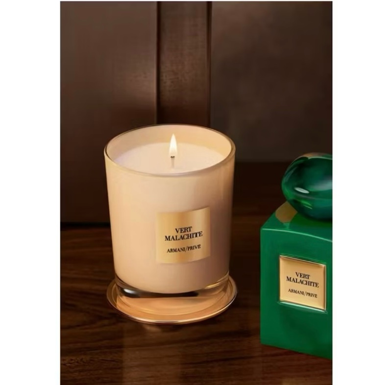 亞曼尼Armani/Privé居家香氛蠟燭-夜綠孔雀石-4