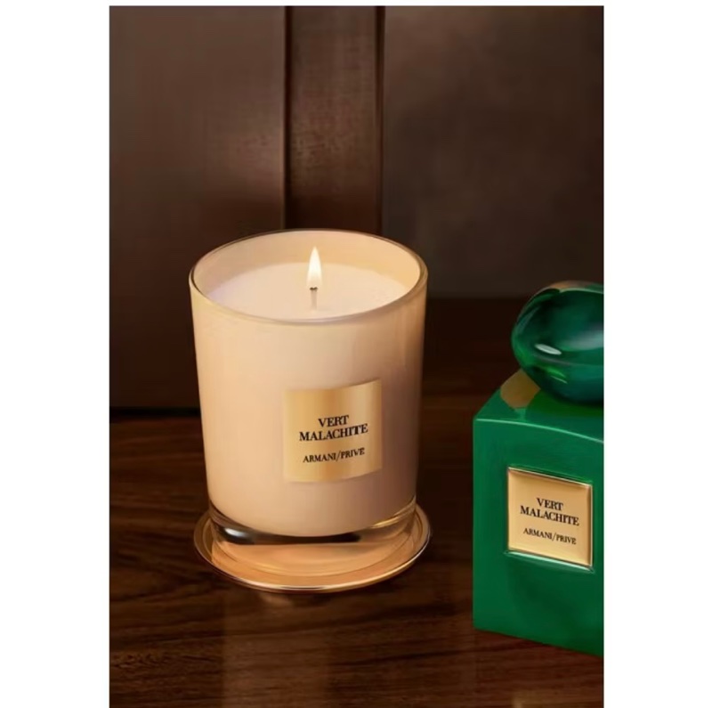 亞曼尼Armani/Privé居家香氛蠟燭-夜綠孔雀石-6
