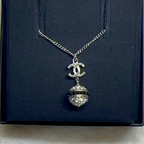 香奈兒B17可調節水鑽迪斯可球項鍊