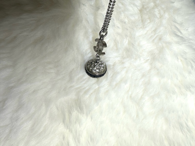 香奈兒B17可調節水鑽迪斯可球項鍊-19