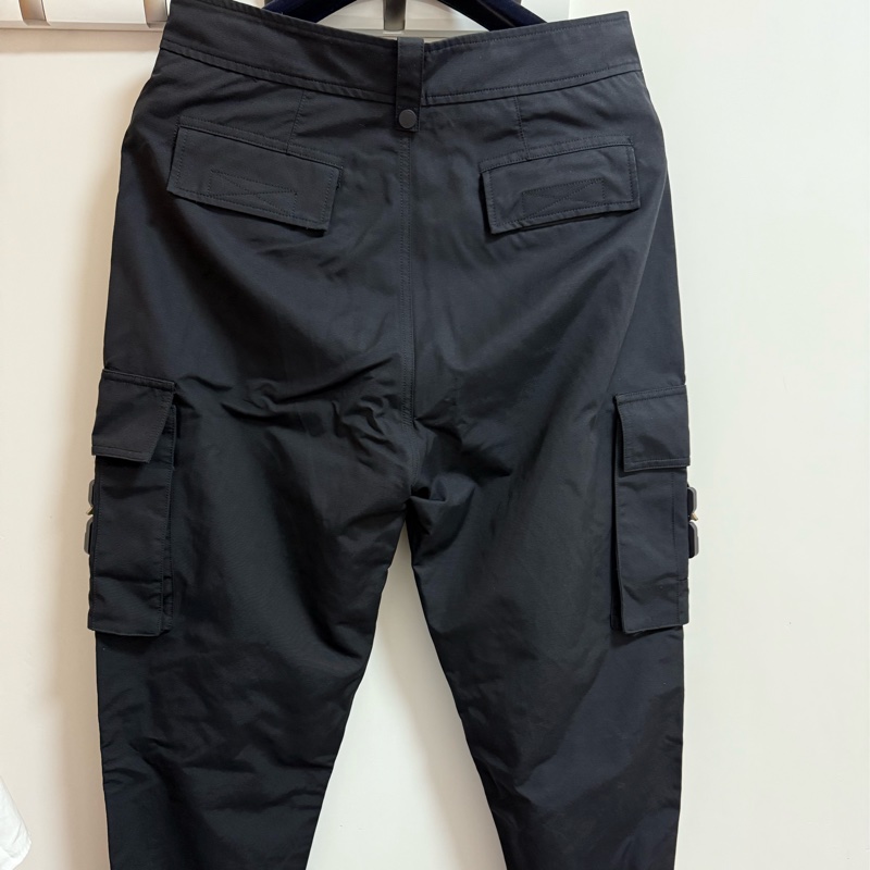 Dior black technical cargo pants with ALYX buckles 48 長褲-2