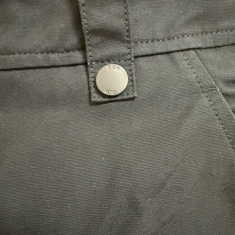 Dior black technical cargo pants with ALYX buckles 48 長褲-4