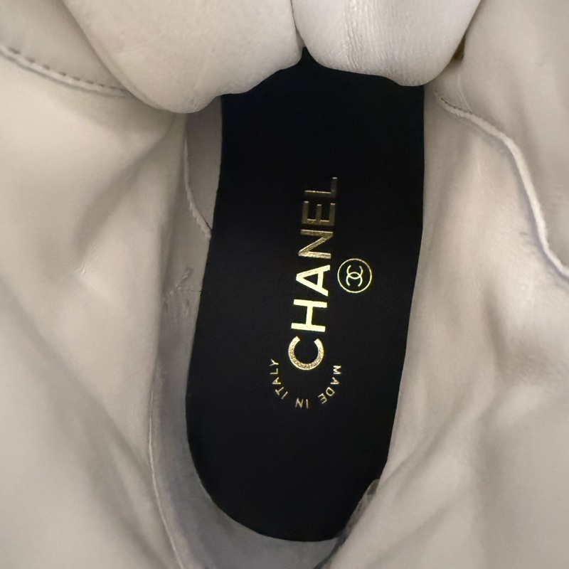 全新Chanel Combat boots-4