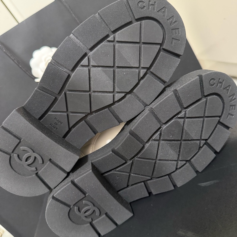 全新Chanel Combat boots-5