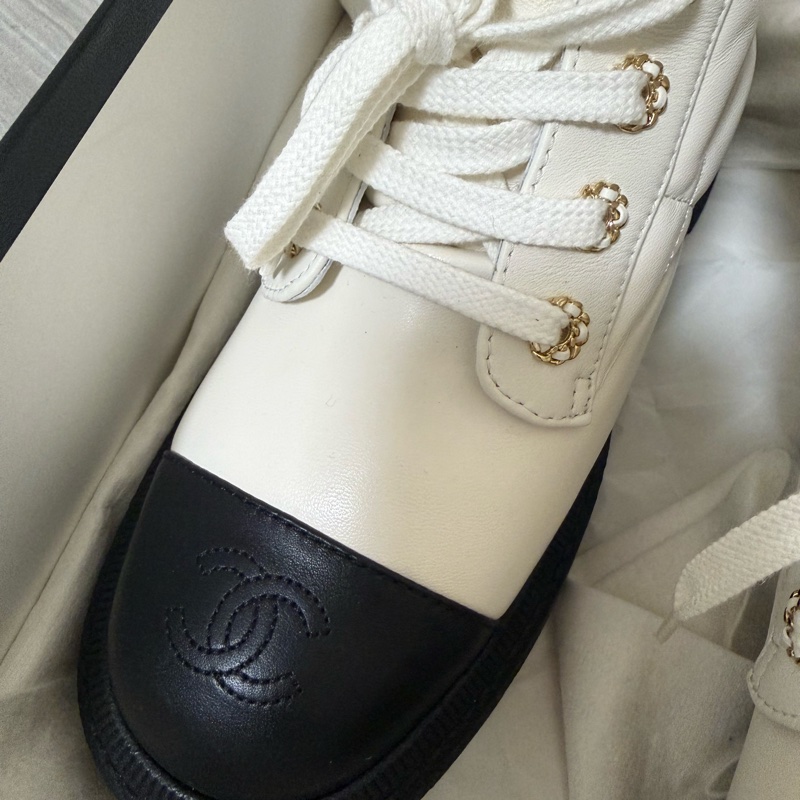 全新Chanel Combat boots-8