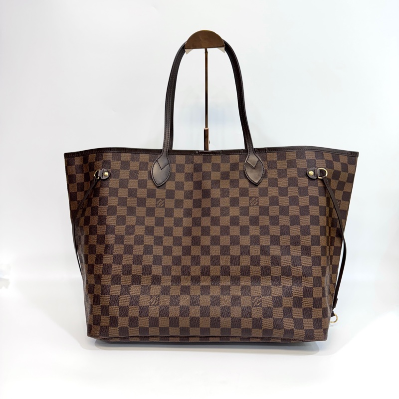 🧳路易威登托特包LV棋盤格NeverfullGM N41357-4