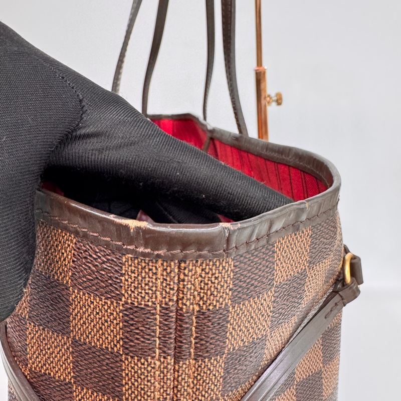 🧳路易威登托特包LV棋盤格NeverfullGM N41357-9