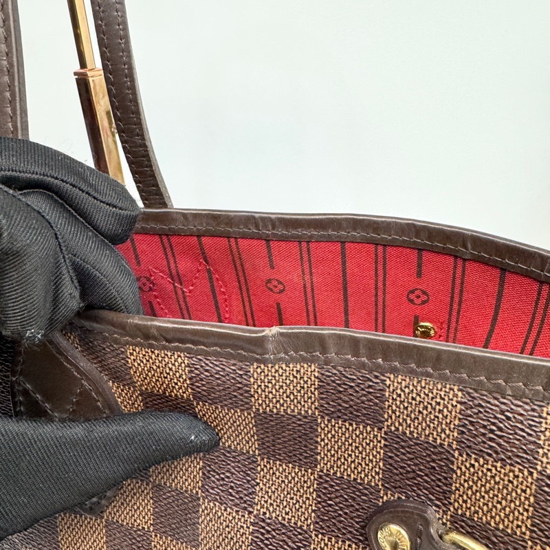 🧳路易威登托特包LV棋盤格NeverfullGM N41357-10
