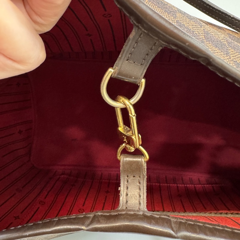 🧳路易威登托特包LV棋盤格NeverfullGM N41357-24