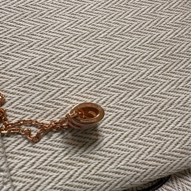 Hermes Mini Pop H墜飾 淺粉色-4