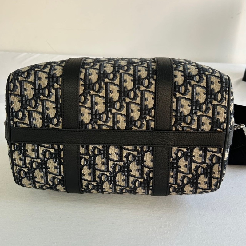 Dior迪奧 Lingot26 老花波士頓手提單肩包 中號男女同款,22年編碼款-3