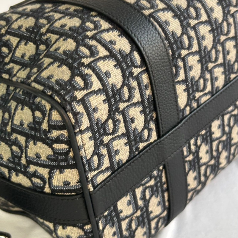 Dior迪奧 Lingot26 老花波士頓手提單肩包 中號男女同款,22年編碼款-12