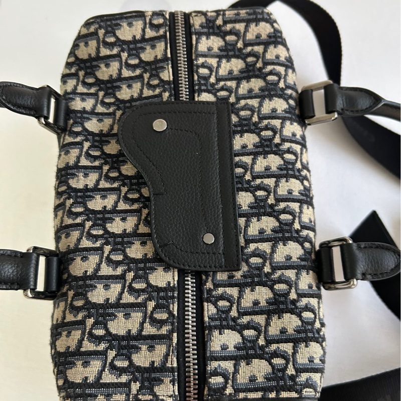 Dior迪奧 Lingot26 老花波士頓手提單肩包 中號男女同款,22年編碼款-14