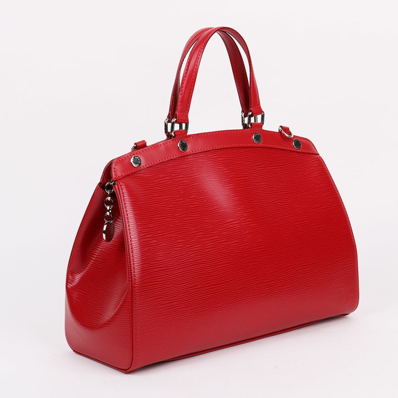 【包稅】LOUIS VUITTON Brea MM 紅色手提包與肩背包-1